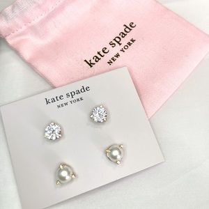 Kate Spade two pair of earrings